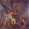 Due opere di Bartolomeo Letterini nella quadreria del Duomo nuovo di Monselice (San Giuseppe operaio) in provincia di Padova