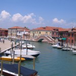 Veduta dal ponte davanti al Duomo di Murano